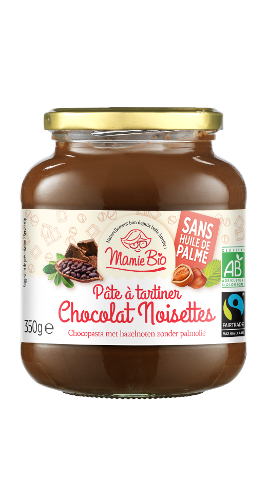 Organic Hazelnut & Chocolate Fair Trade Spread – 350g