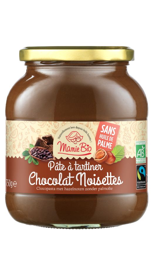 Pâte à tartiner choco noisettes