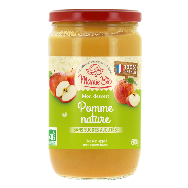 purée pomme de france bio