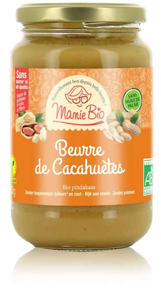 Beurre de cacahuète 100% bio