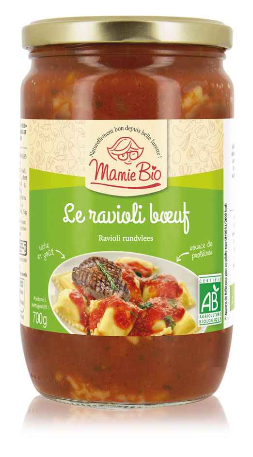 Ravioli boeuf bio - Vitamont