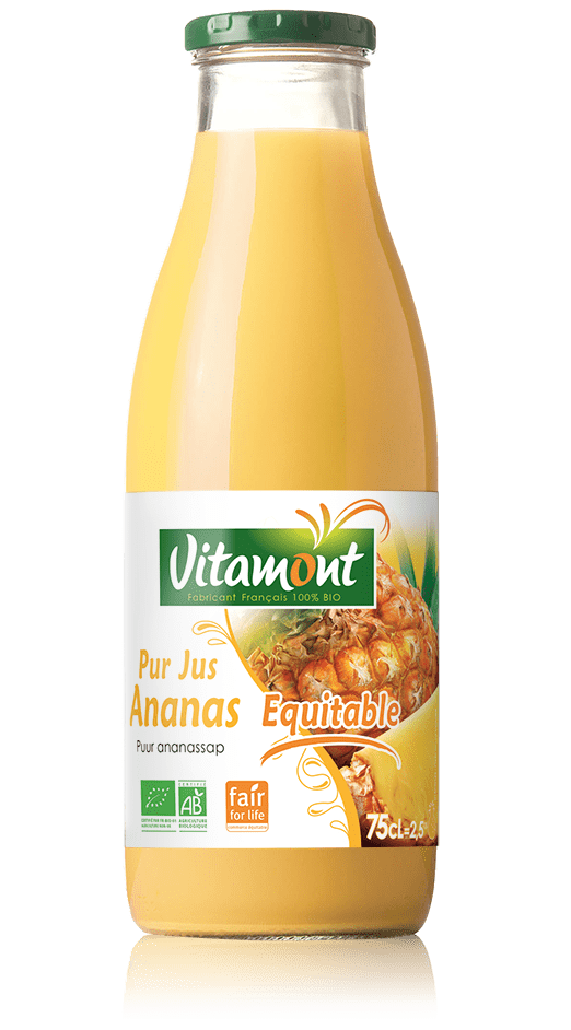 Pur jus d'ananas bio