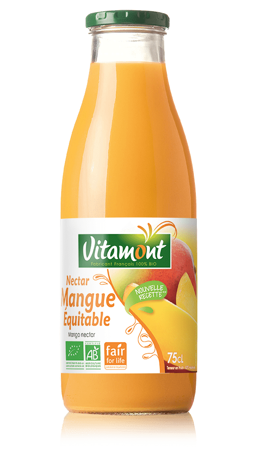 bouteille de nectar de mangue