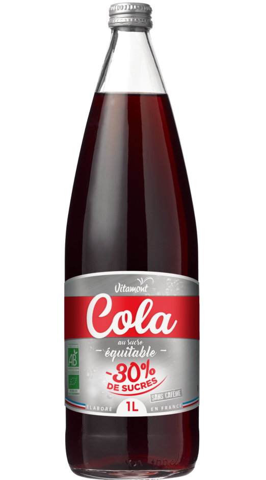 Cola -30% de sucre bio 1L