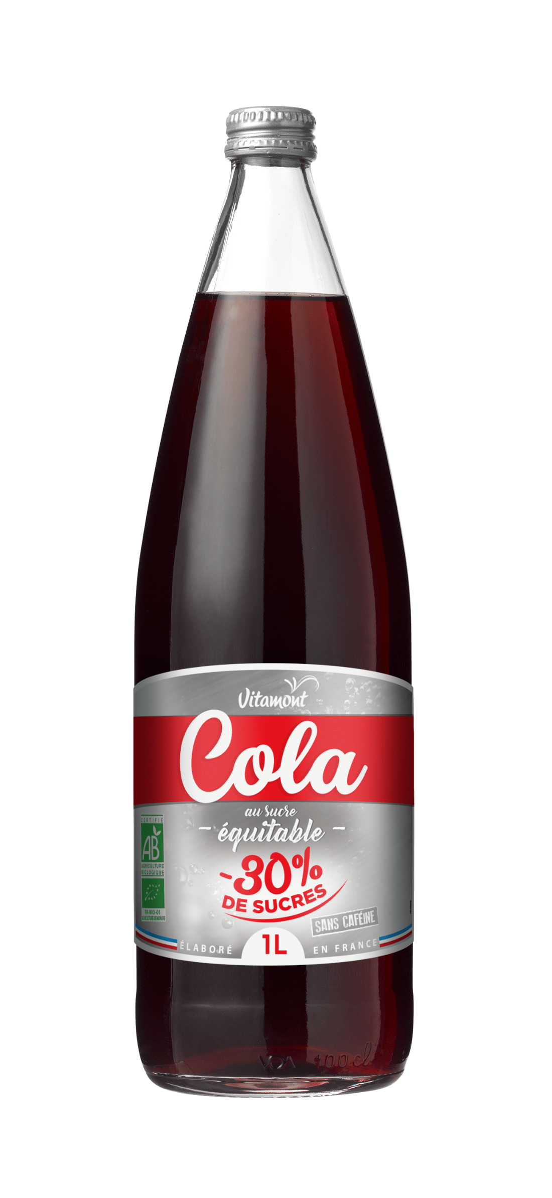 Cola -30% de sucre 1L