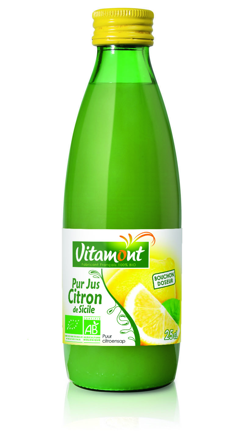 Organic Pure lemon juice mini