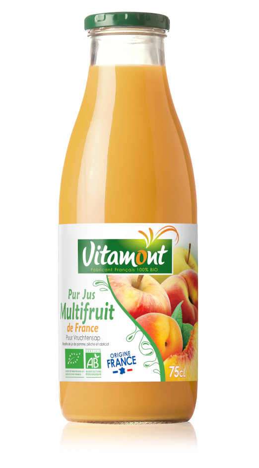 Organic Pure 3 Fruits Juice from French Orchards
