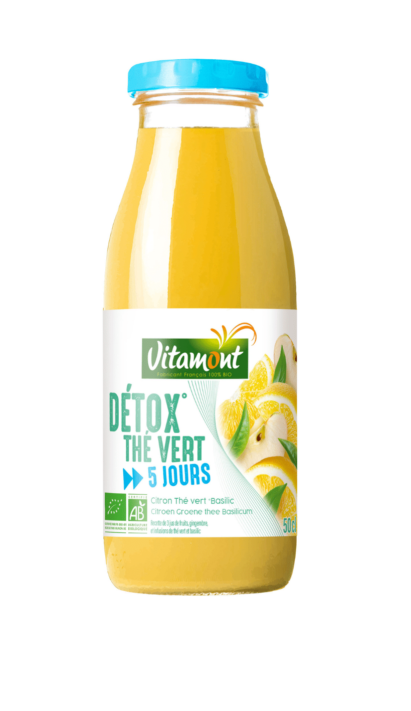 Détox citron thé vert bio