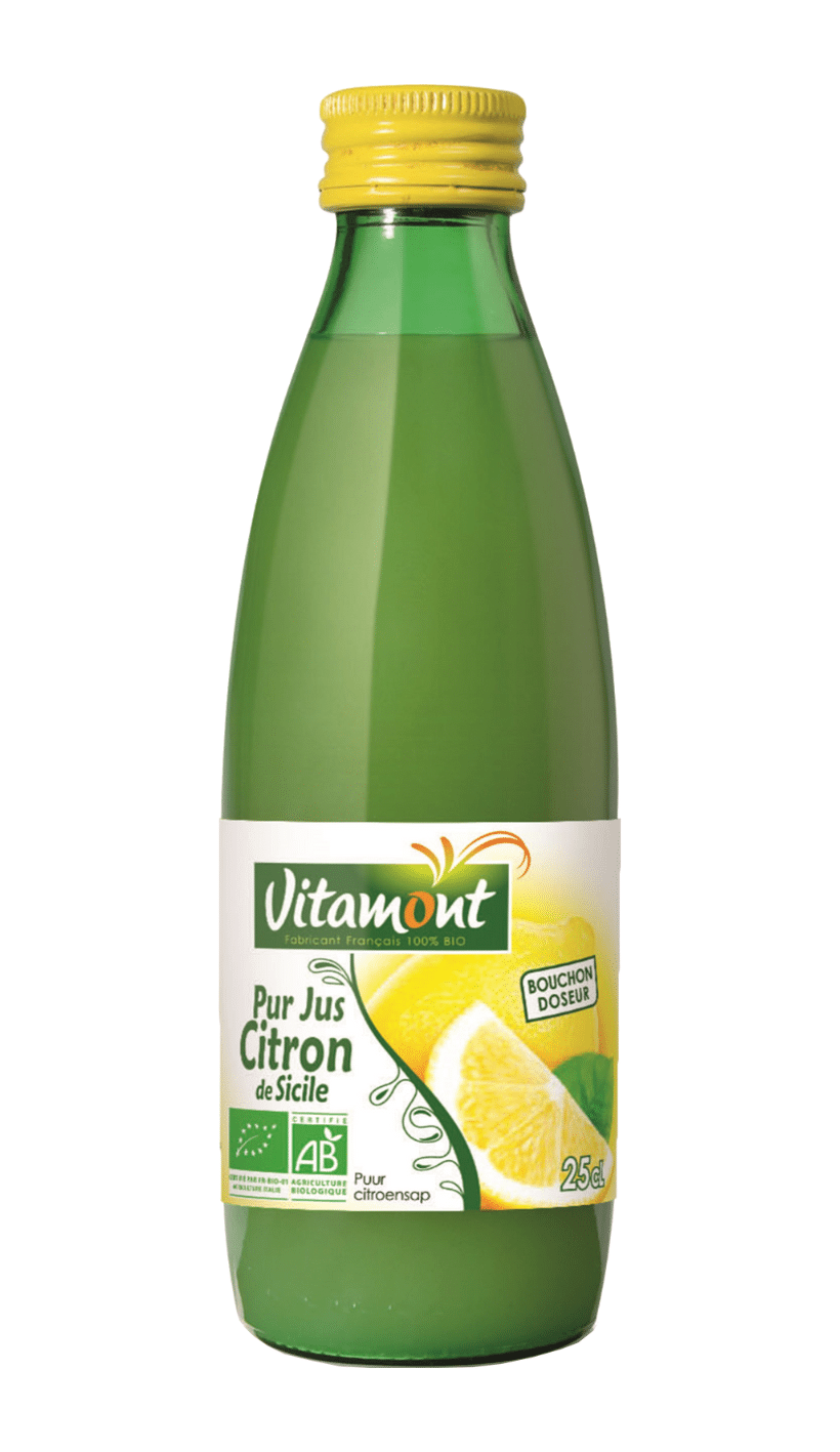Organic Pure lemon juice mini