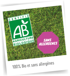 100% bio sans allergène 100% bio sans allergène
