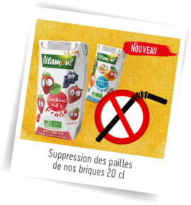 Suppression des pailles Suppression des pailles