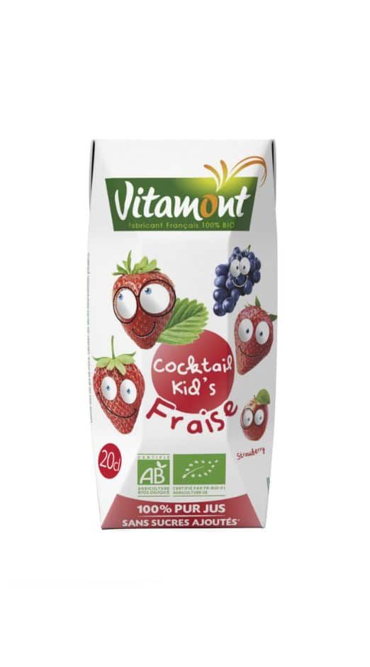 Mini cocktail de fruits bio - Les Nomades- Vitamont