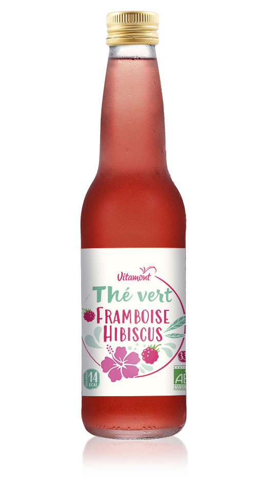 Thé vert Sencha framboise hibiscus bio