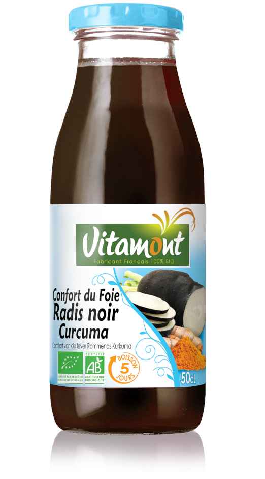 Confort du foie radis noir curcuma bio