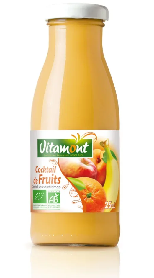 bouteille de cocktail de fruits