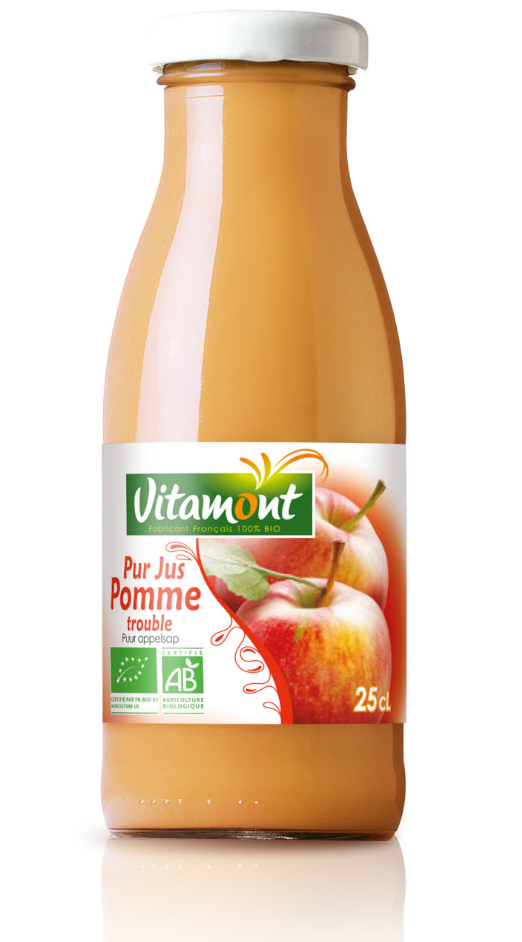 Mini jus de pomme trouble