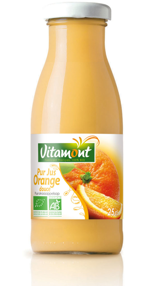 Mini pur jus d'orange douce bio