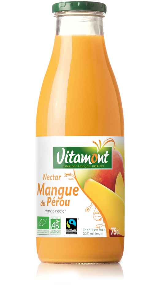Organic Nectar of Mango from Peru Fair Trade