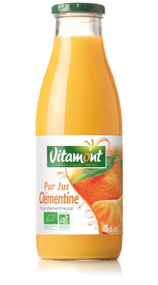 Pur jus de clémentine bio