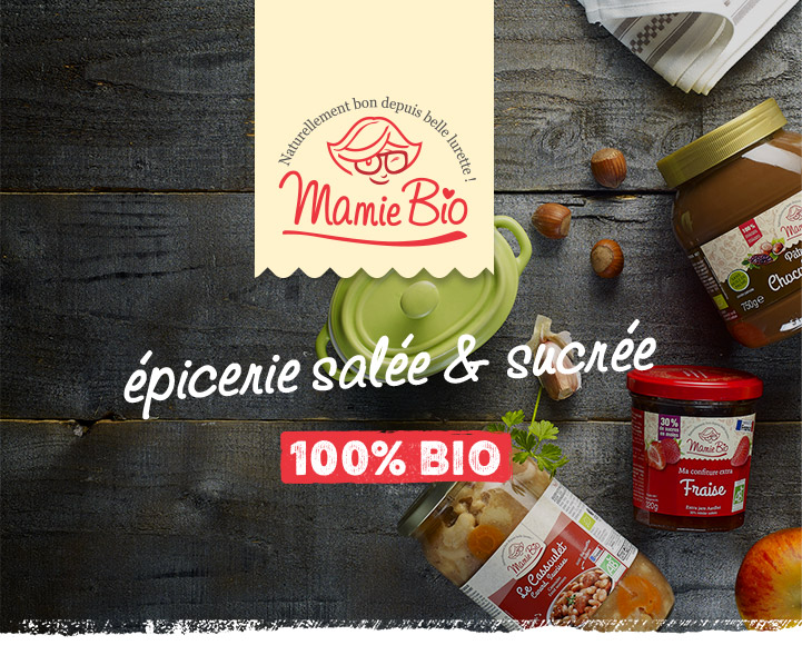 épicerie salée et sucrée 100% bio