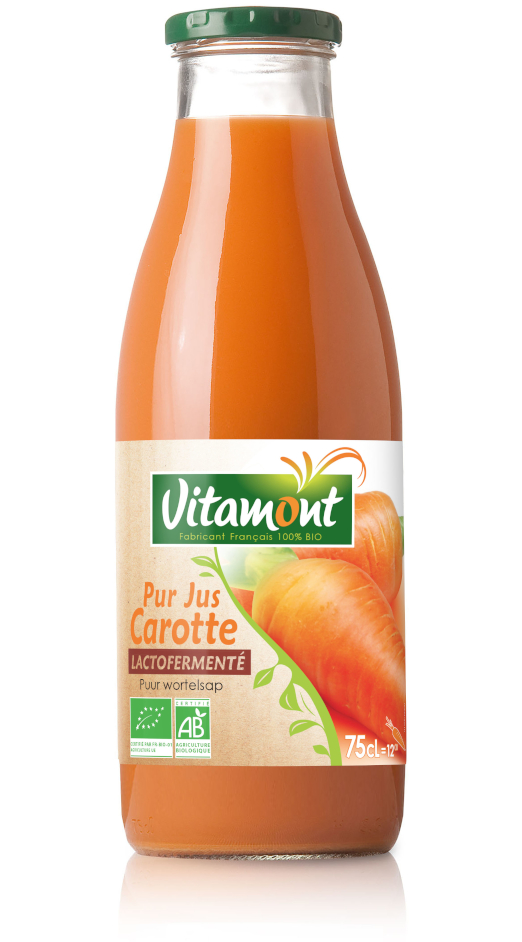 Pur Jus de carotte Bio Lactofermenté
