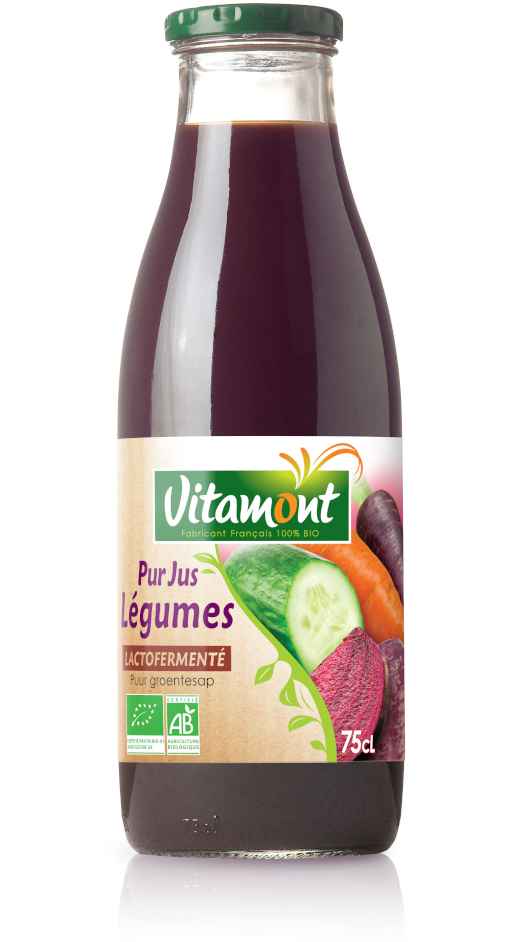 Jus de légumes lactofermentés bio