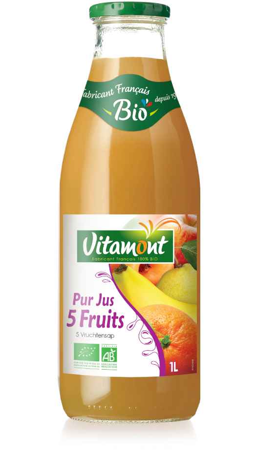 Pur jus 5 fruits bio