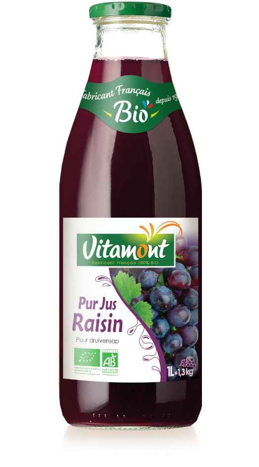 Pur jus de raisin bio