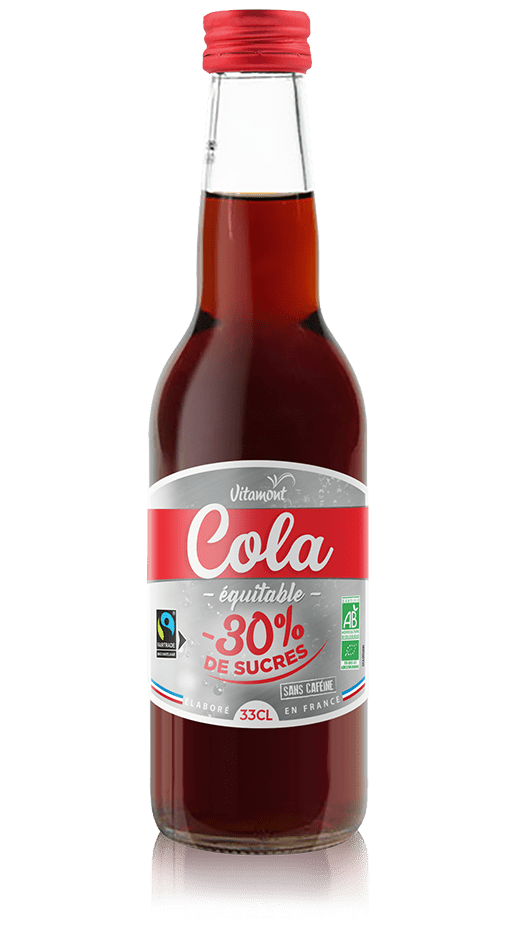 Cola -30% de sucre bio 33cl