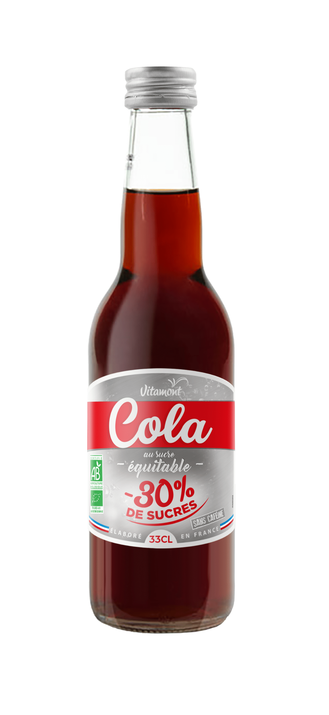 Cola -30% de sucre bio 33cl