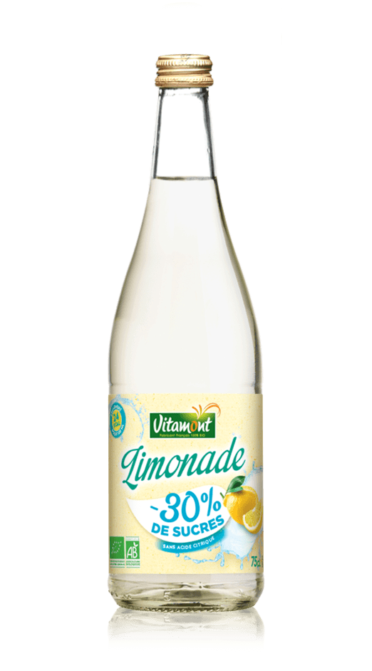 Limonade bio -30% de sucre