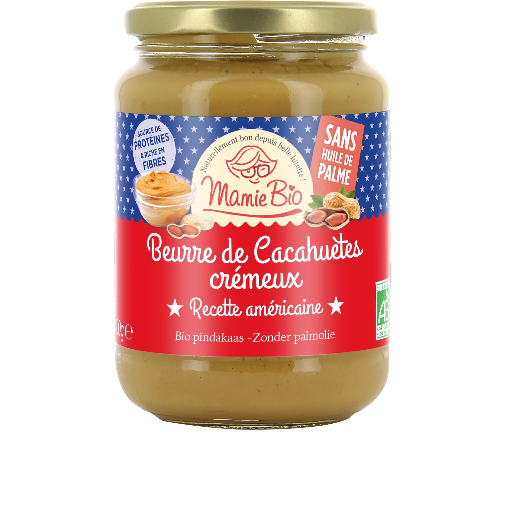 Organic Creamy peanut butter 350g