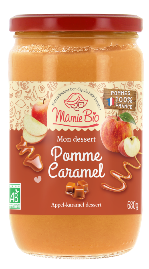 Purée de Pomme Caramel France bio