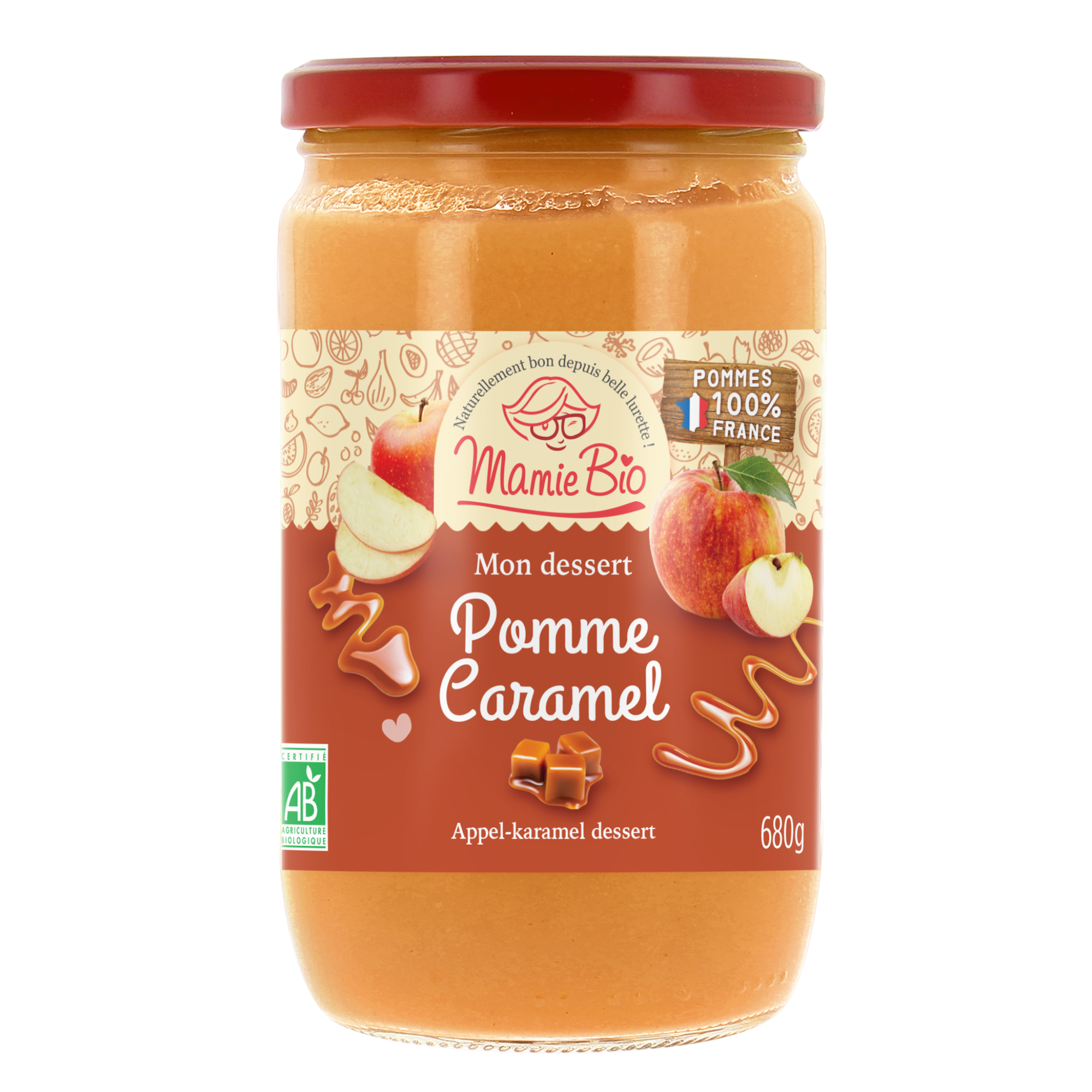 Purée de Pomme Caramel France bio