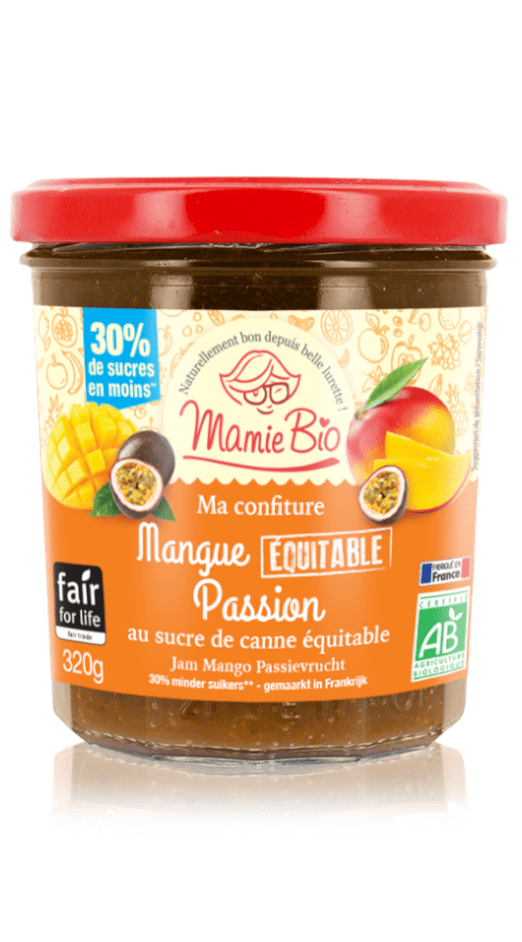 Confiture extra Mangue Passion bio