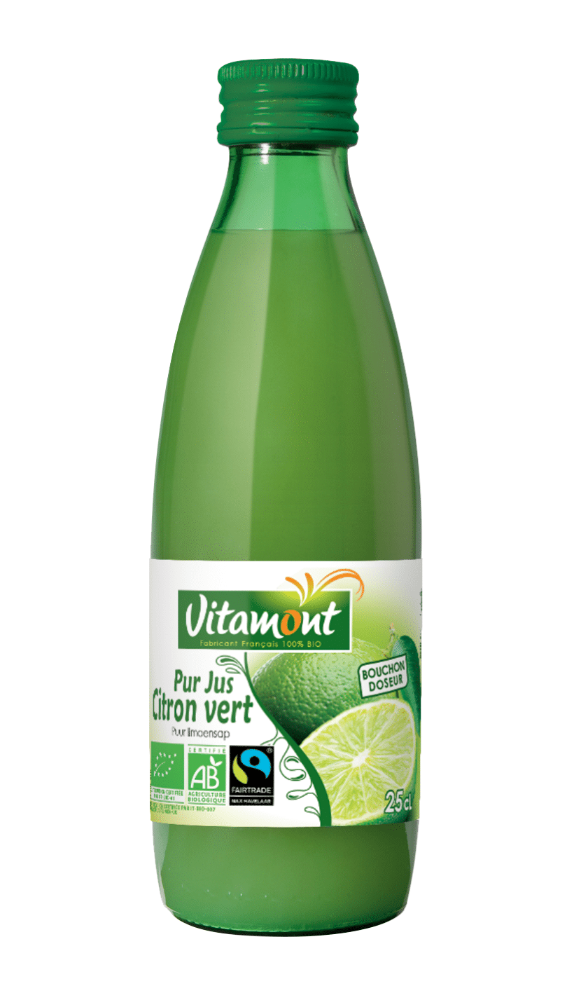 Organic Pure Fair trade lime juice mini