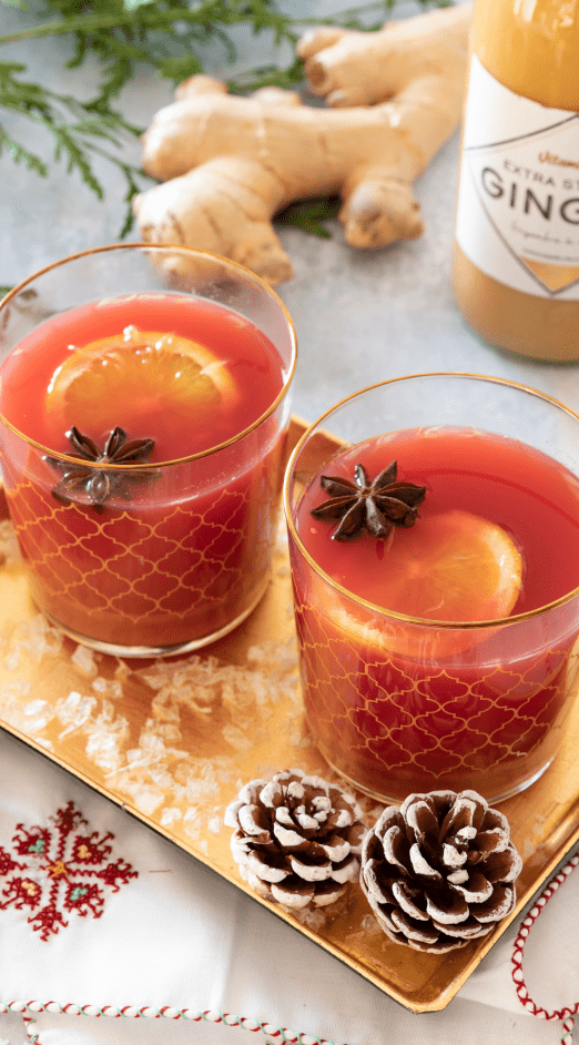 Recette Jus orange – gingembre