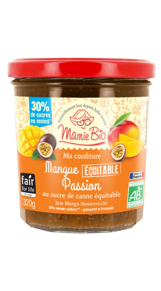 Confiture extra Mangue Passion bio