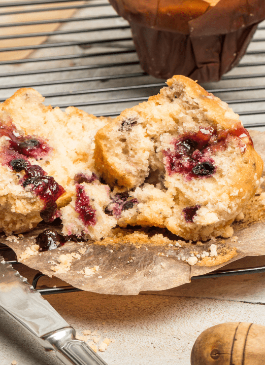 Muffin confiture