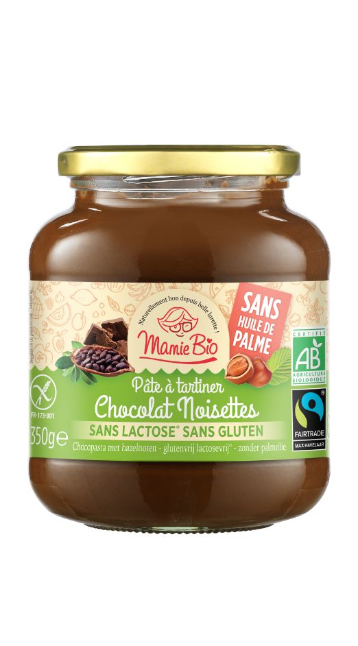 Chocolat sans gluten sans lactose