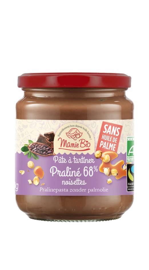 Pâte à tartiner praliné