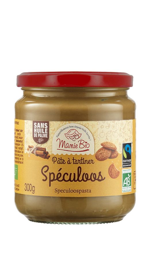 Pate à tartiner spéculoos bio