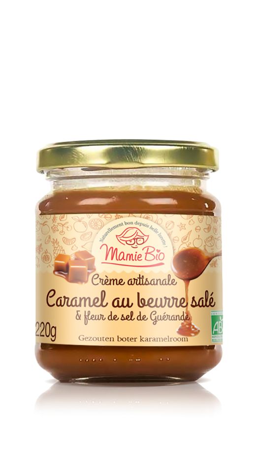 Crème au caramel beurre salé 130g