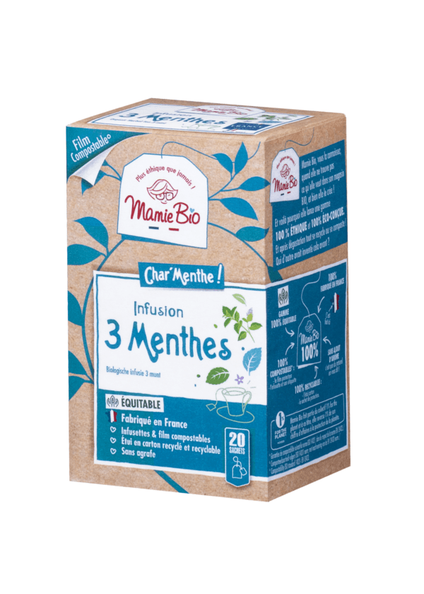Infusion bio 3 menthes