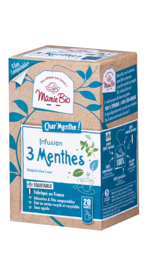 Infusion bio 3 menthes