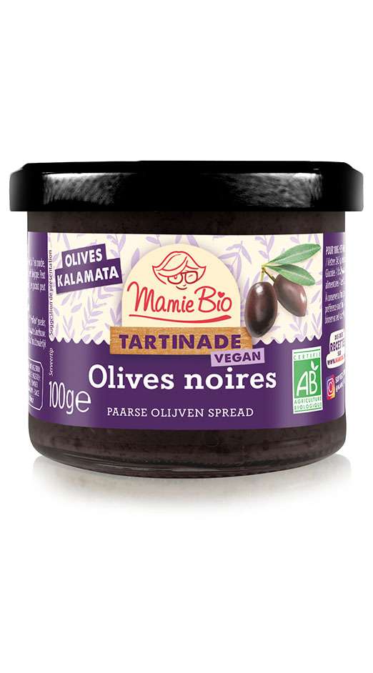 tartinade bio olive noire