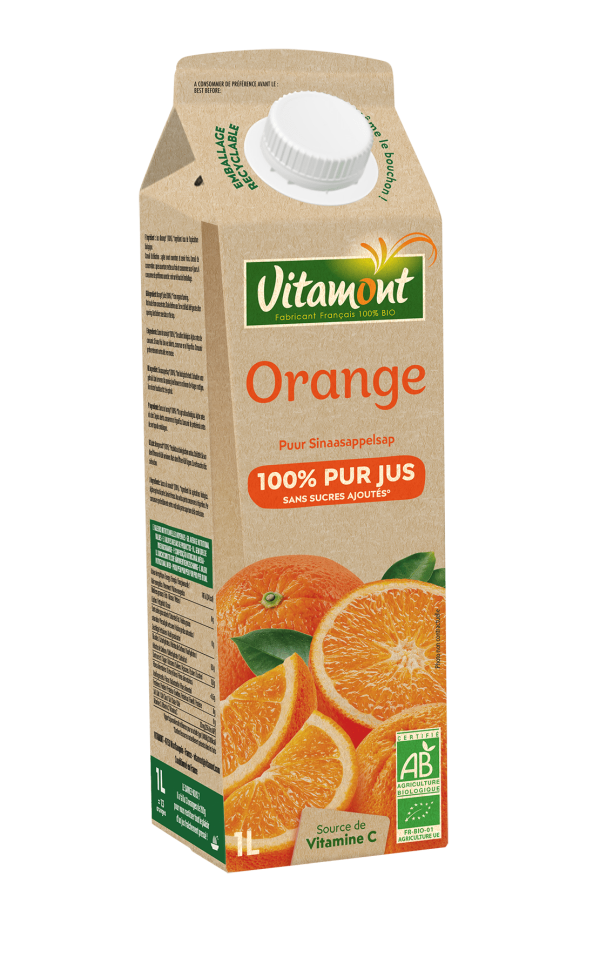 Pur jus d'orange bio