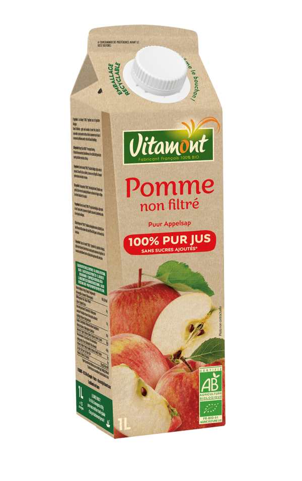 Pur jus de pomme bio