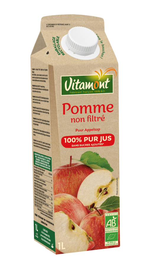 Pur jus de pomme bio