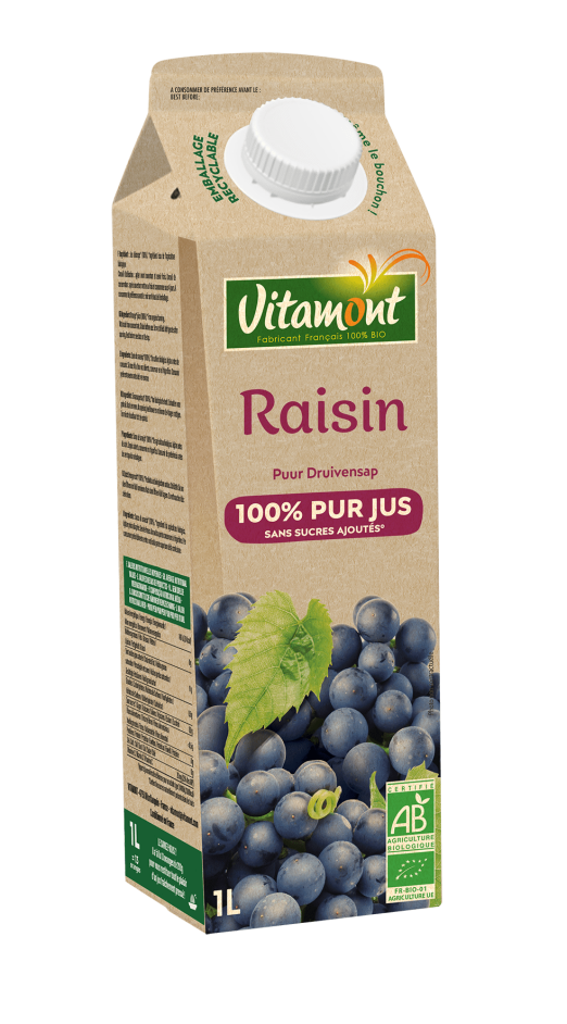 Pur jus de raisin bio